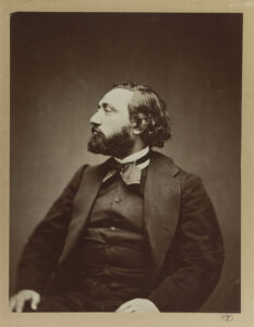 Léon Gambetta (1838-1882), avocat et homme politique. Photographie d'Etienne Carjat (1828-1906). Photoglyphie. 1860-1882. Paris, musée Carnavalet.