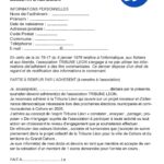bulletin adhésion La Tribune Léon