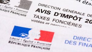 taxe fonciere avis d'imposition